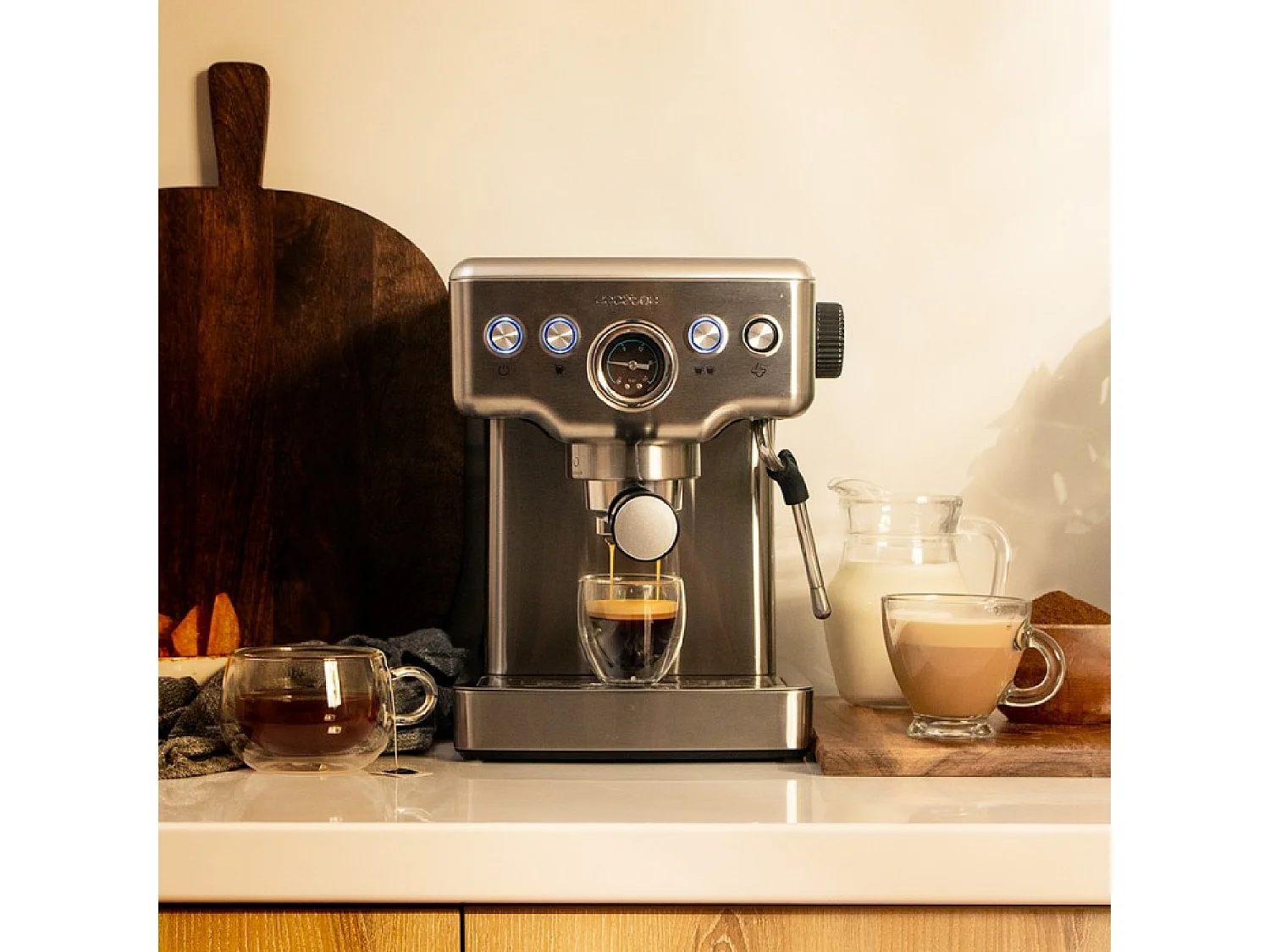 Cecotec Machine à café express Power Espresso 20 Barista Mini