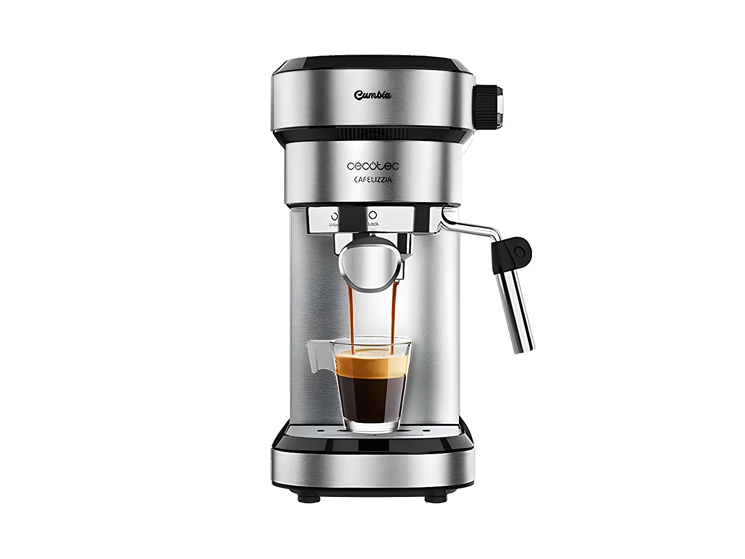 Cecotec Máquina de café expresso com 20 bares, ThermoBlock e vaporizador.