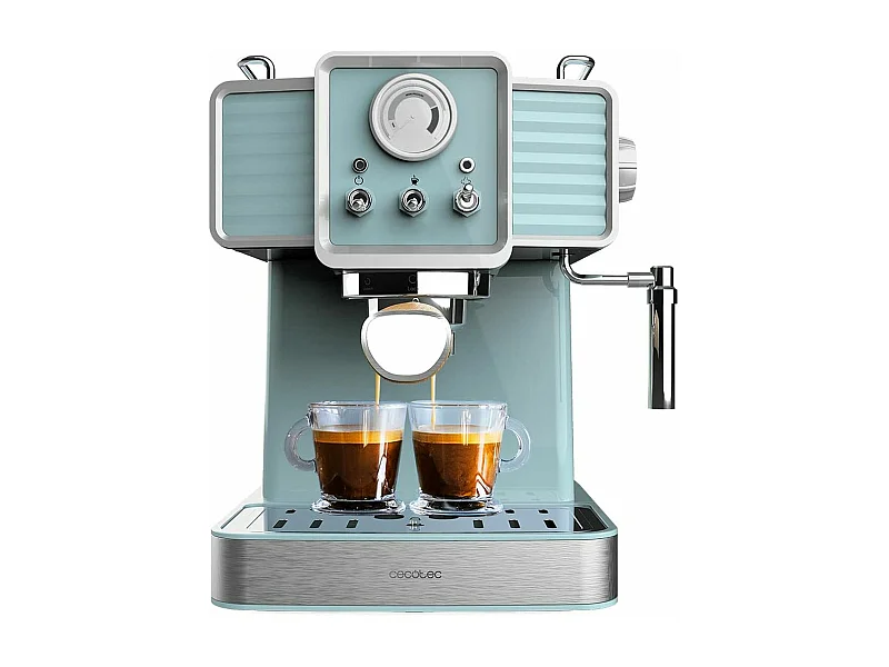 Cafetera Cecotec Power Espresso 20 Tradizionale Light 1350W 20 bar 1,5L azul