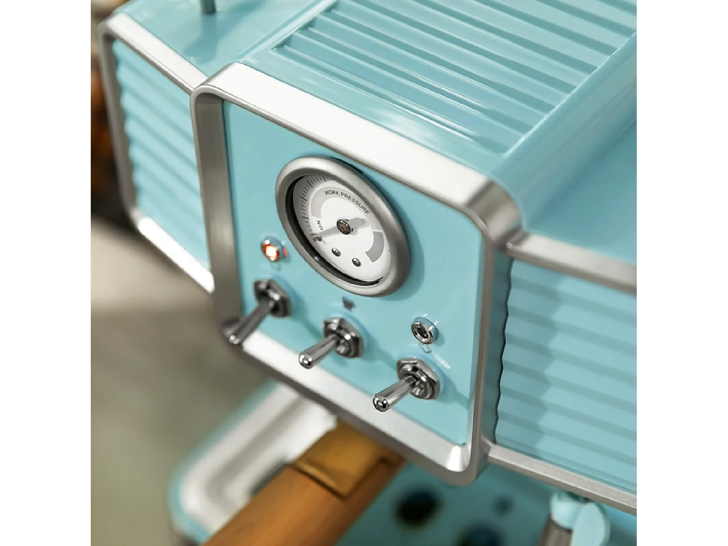 Cafetera Cecotec Power Espresso 20 Tradizionale Light 1350W 20 bar 1,5L azul