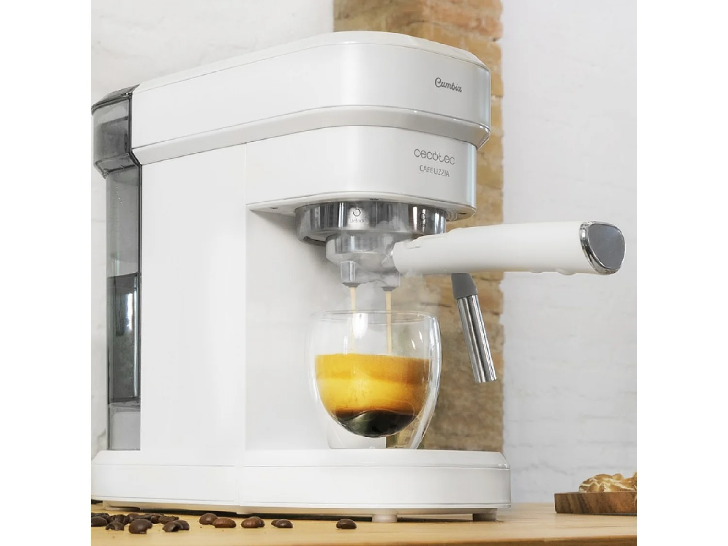 Macchina del caffè Express Cafelizzia 790 White Cecotec