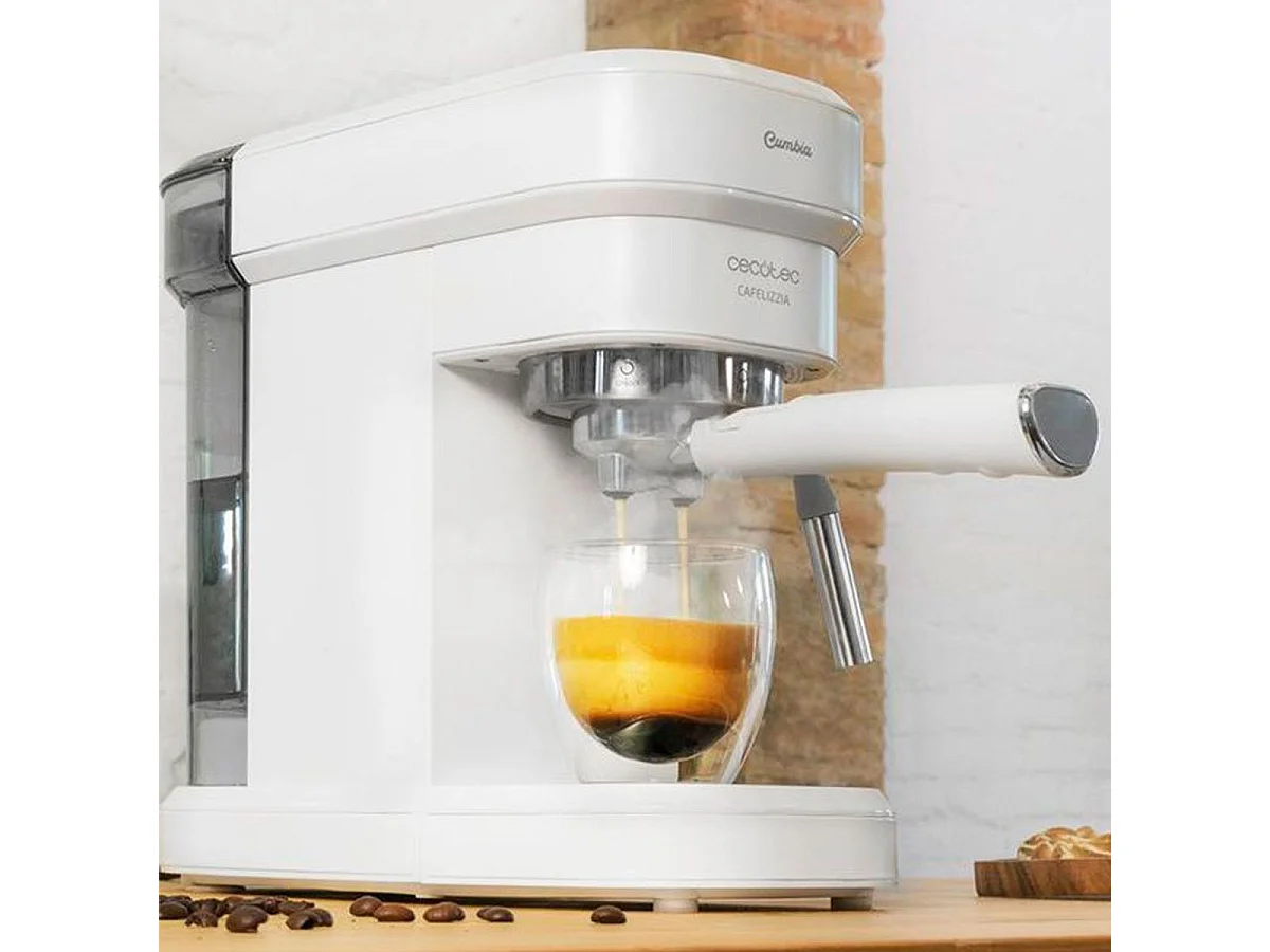 Cecotec Máquina de café expresso com 20 bares, ThermoBlock e vaporizador.