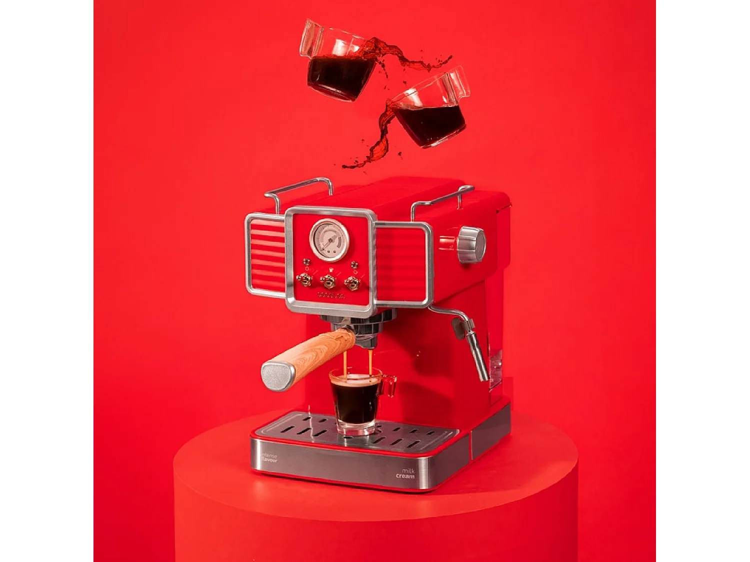 Cafetière Express Power Espresso 20 Tradizionale Light Red Cecotec