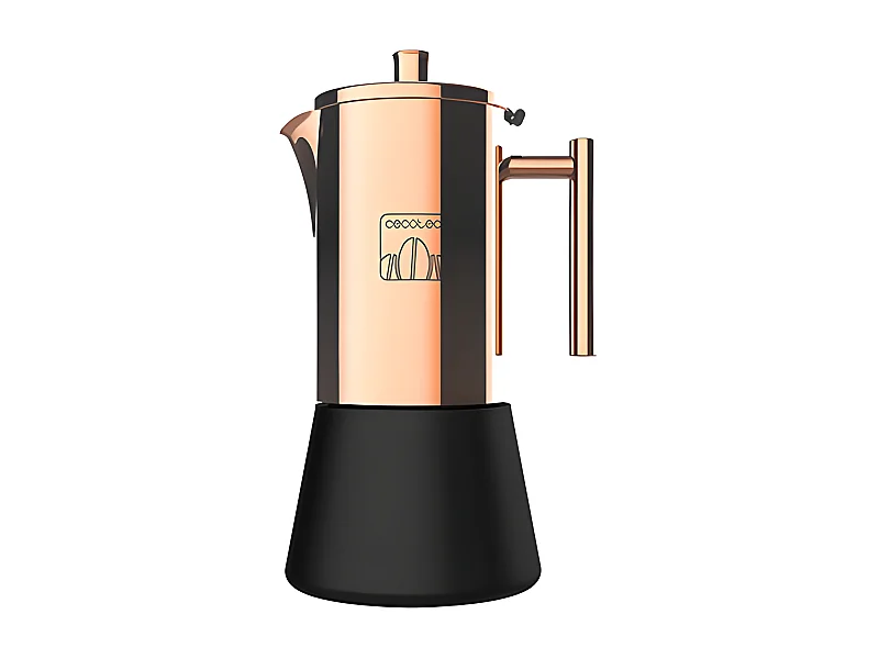 Cafetière Italienne Cecotec Cumbia Moking 100 ml/200 ml/300 ml Acier inoxydable