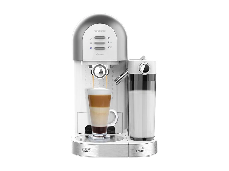 Cafetera Semiautomática Cumbia Power instant-CCNO 20 Chic blanca