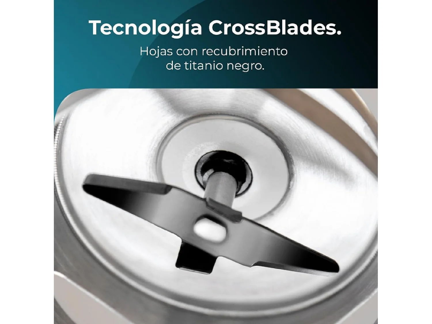 Batidora de mano Cecotec Power Neutron 1100MAX Cream&Crush 1100W con accesorios inox