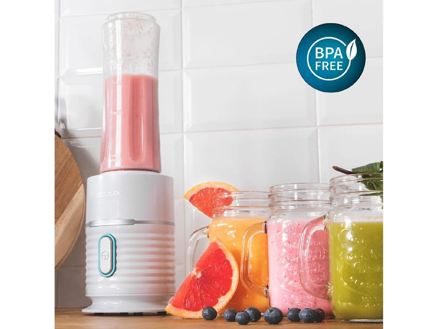 Mixeur-blender portatif Power Titanium 500 EasyGo Cecotec