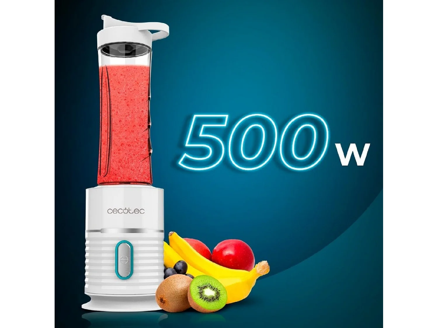 Cecotec Einschüsselige Mixer Power Titanium 500 EasyGo