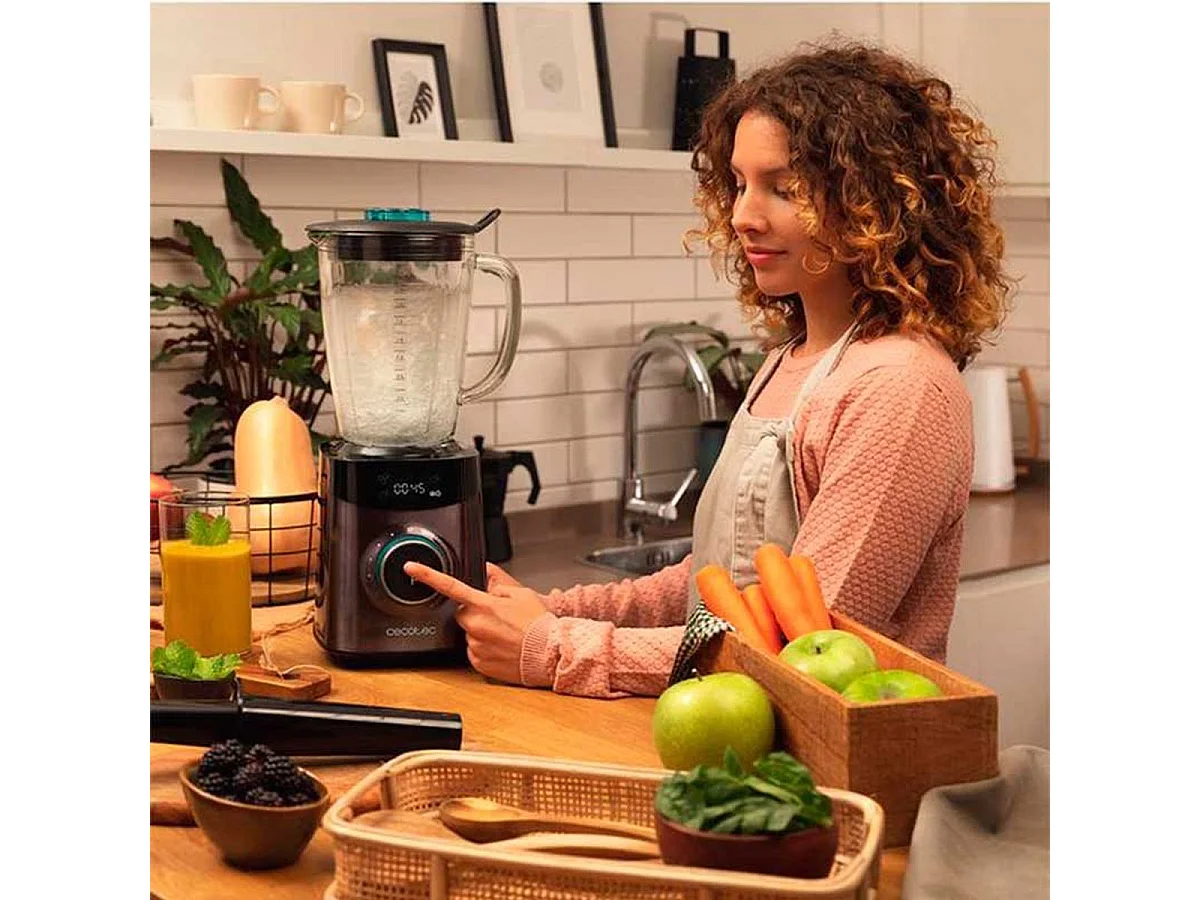 Frullatore a caraffa Power Black Titanium 1800 Advance Cecotec