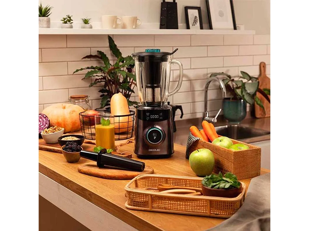 Frullatore a caraffa Power Black Titanium 1800 Advance Cecotec