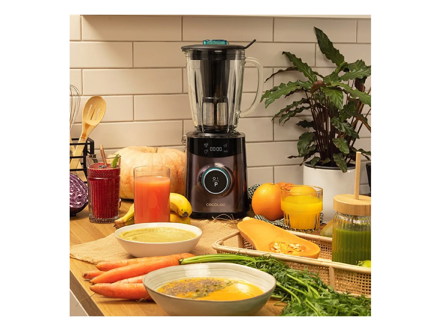Frullatore a caraffa Power Black Titanium 1800 Advance Cecotec