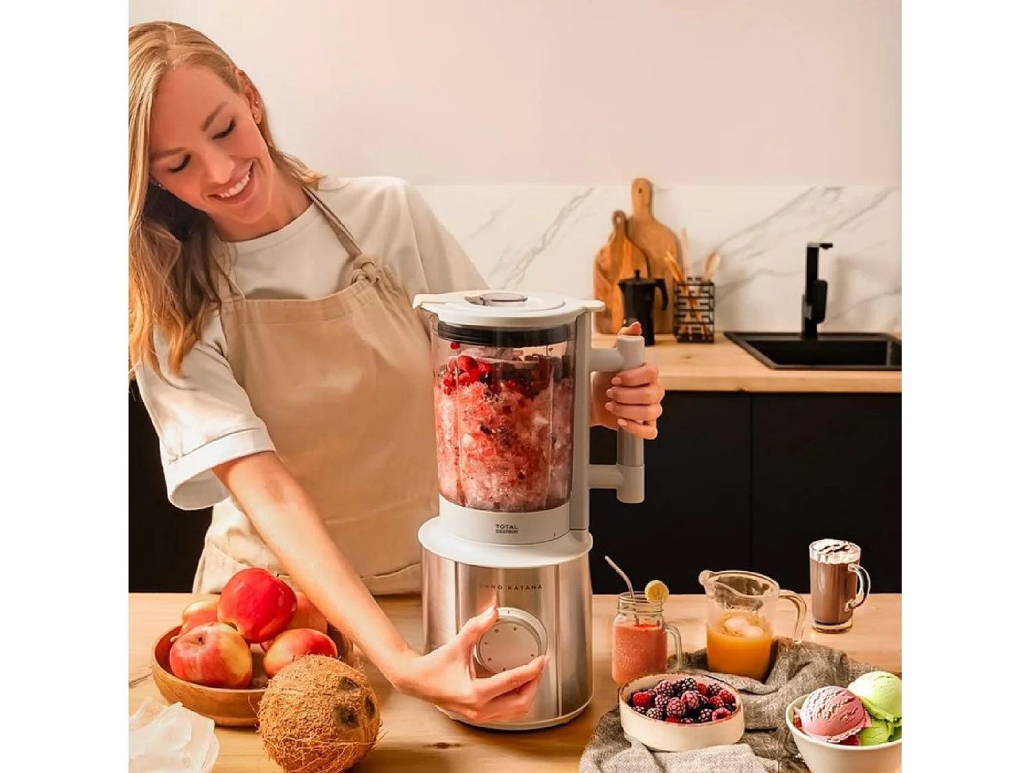 Frullatori da tavolo Grand Katana 2700MAX Total Destroy W Cecotec