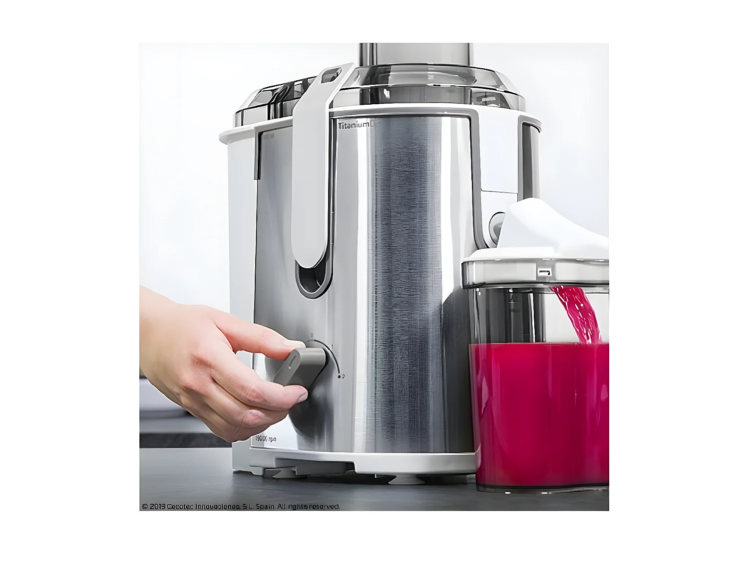 Licuadora StrongTitanium 19000 XXL Cecotec 1300W 19000 rpm 950ml inox