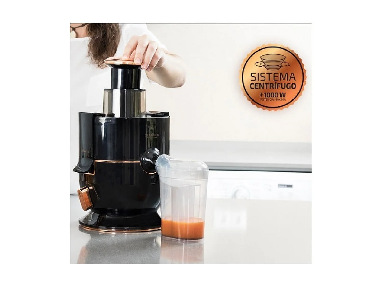 Licuadora Orbital Extreme Titanium 19000 Cecotec 1000W 19000 rpm 500ml