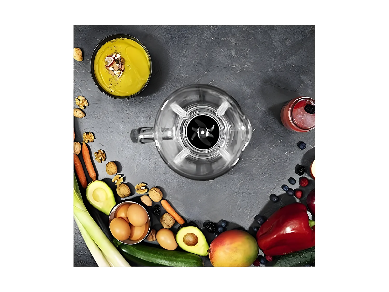 Frullatore a caraffa Power Black Titanium 1800 Smart Cecotec