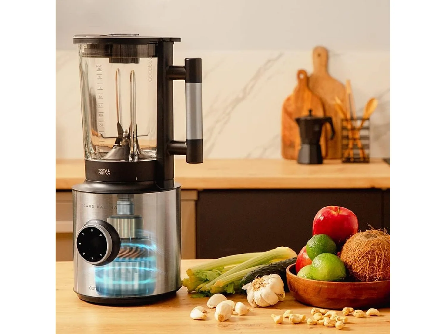 Frullatore da tavolo Grand Katana 2700MAX Total Destroy B Cecotec