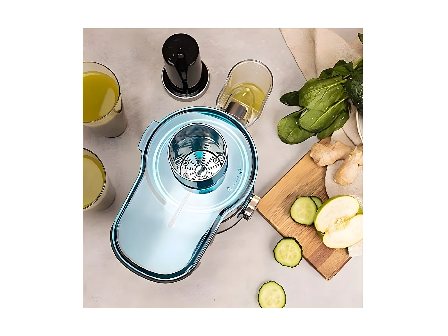 Estrattori orbitali Juice&Fresh 400 Titan Black Cecotec