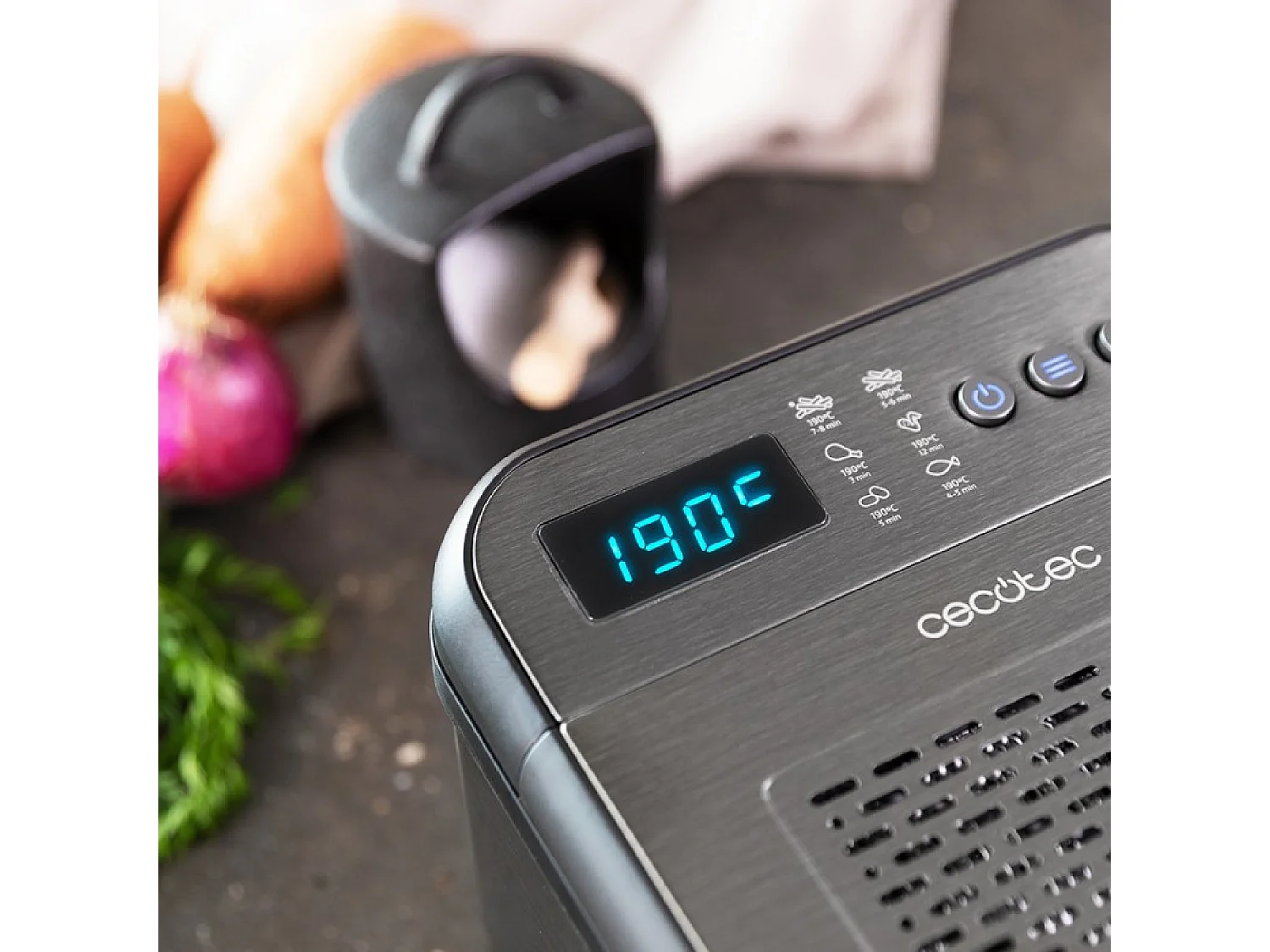 Friggitrice d’olio CleanFry Luxury 3000 Dark Cecotec