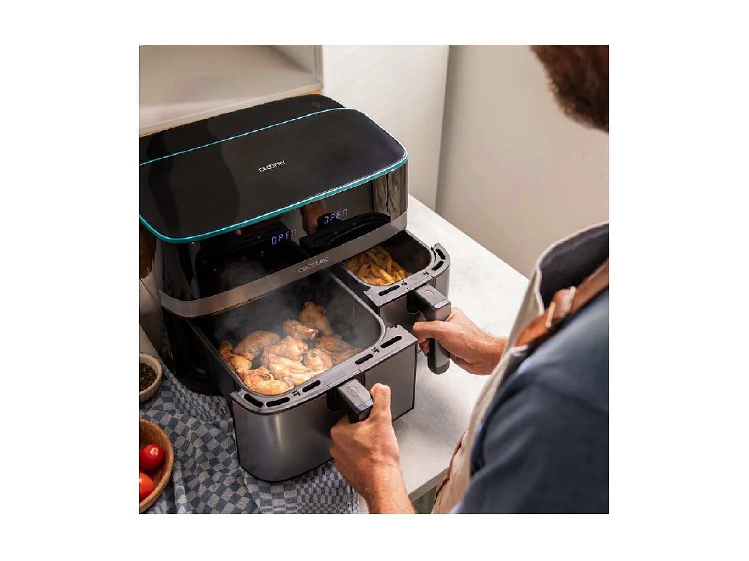 Friteuse sans huile Cecofry DuoSize 9000 Cecotec