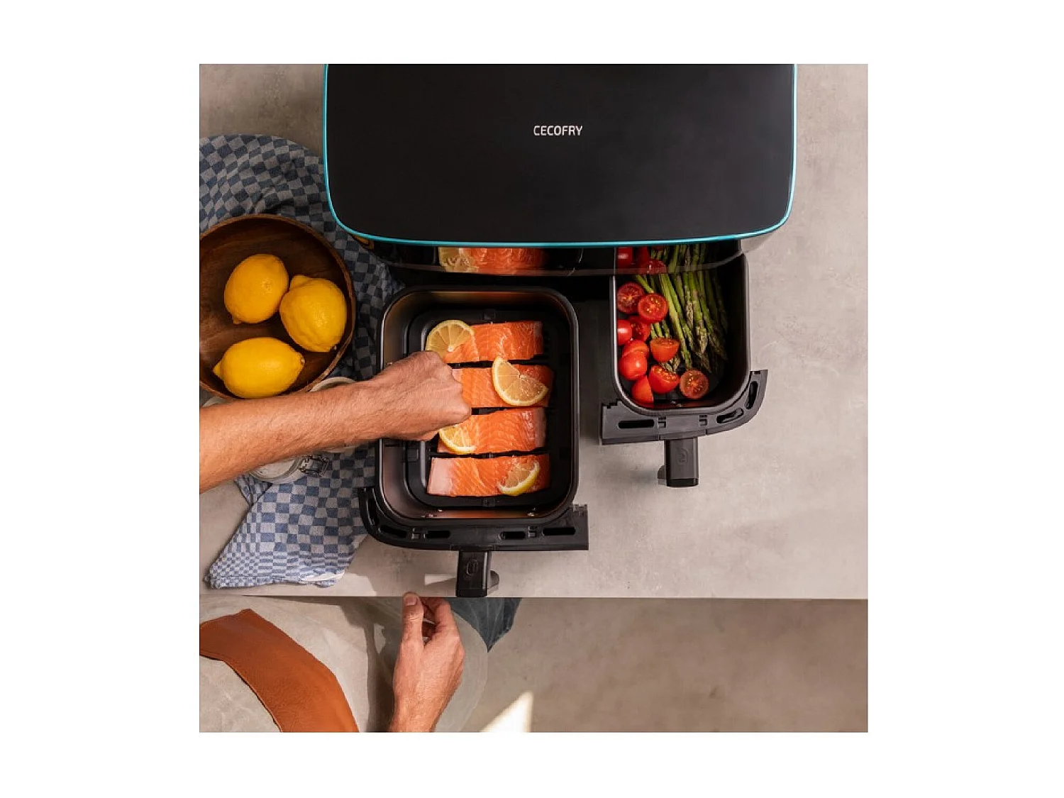 Friteuse sans huile Cecofry DuoSize 9000 Cecotec