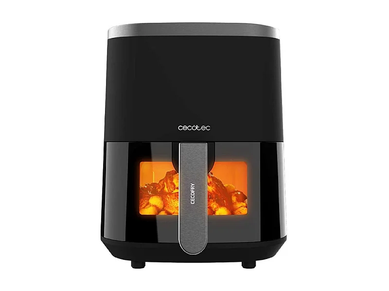 Cecotec Fritadeira dietética digital de 1400 W, 4 l de capacidade e janela de visualização para controlar as suas elaborações.