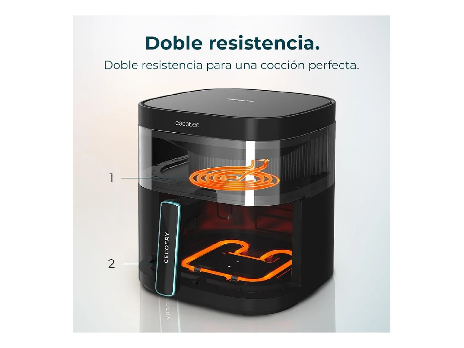 Freidora sin Aceite Cecofry DuoHeat 6000