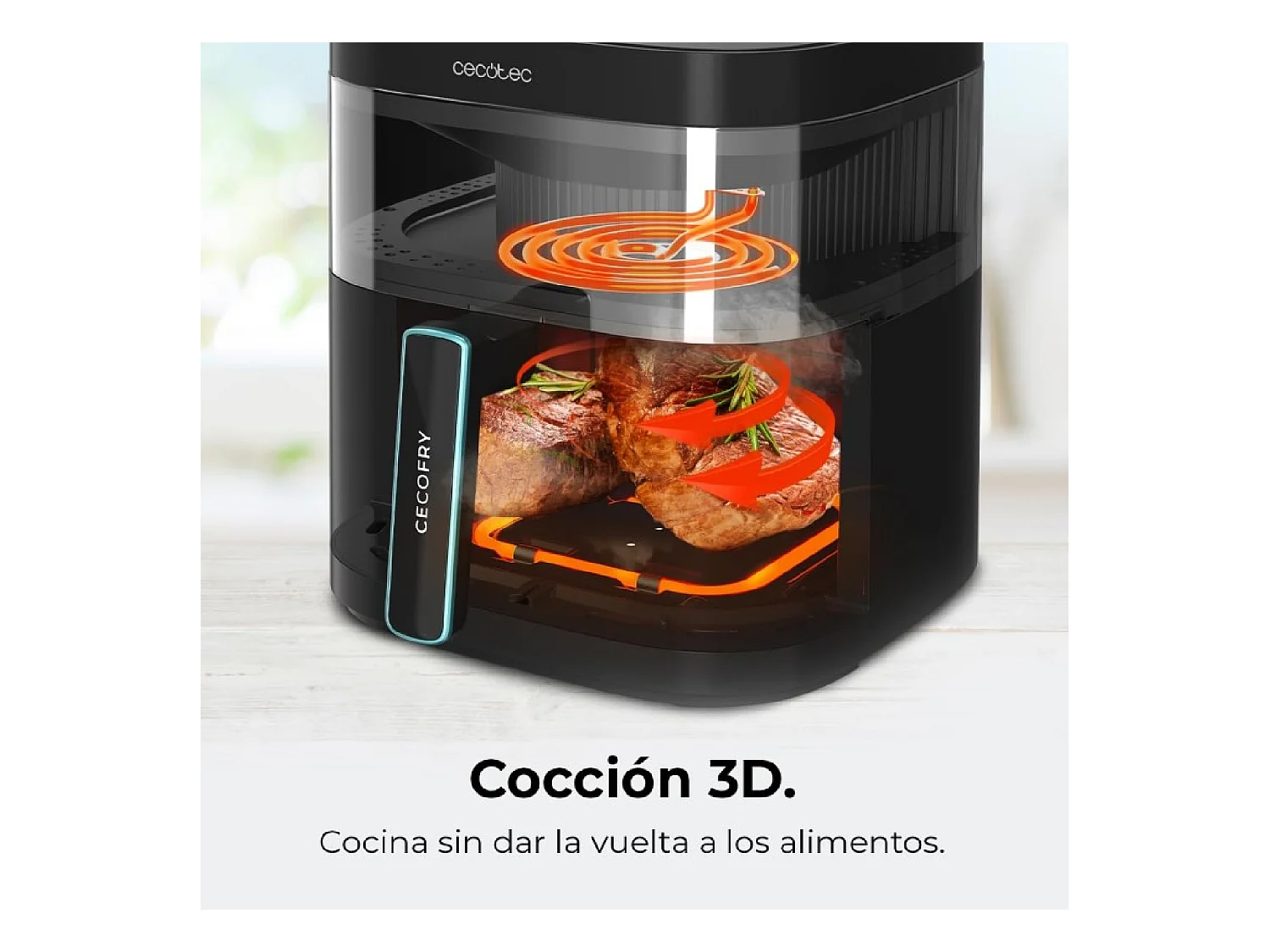 Freidora sin Aceite Cecofry DuoHeat 6000