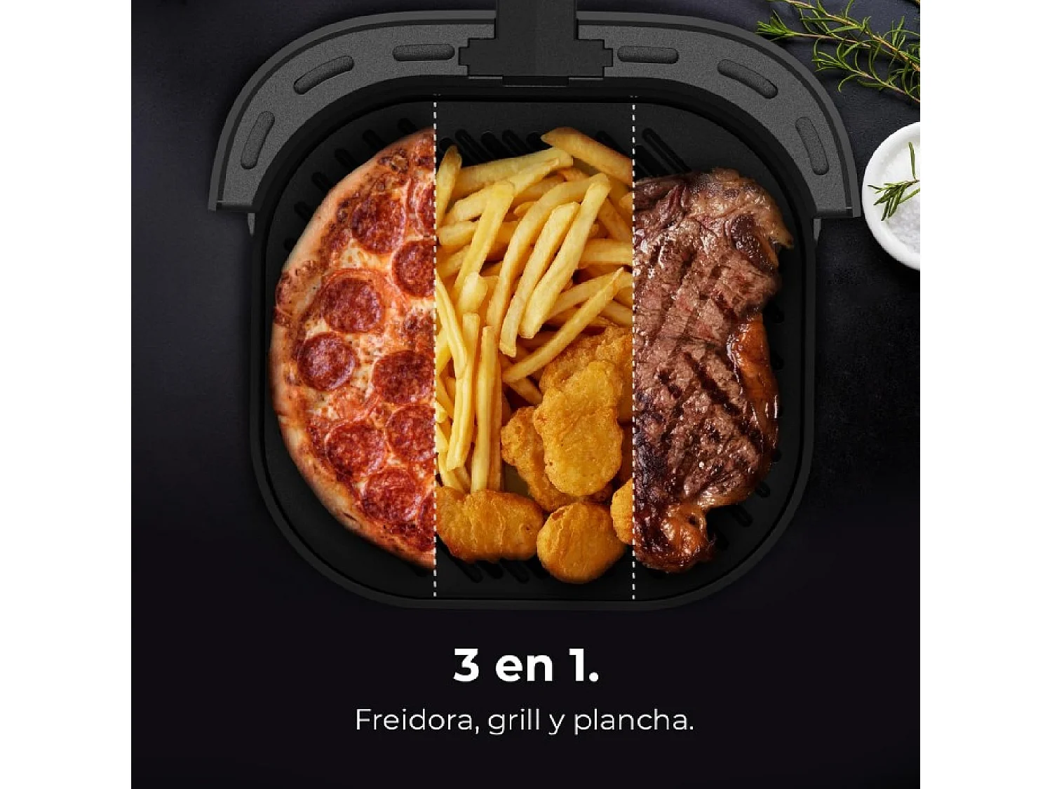 Fritadeiras sem óleo Cecofry DuoHeat 6000 Cecotec