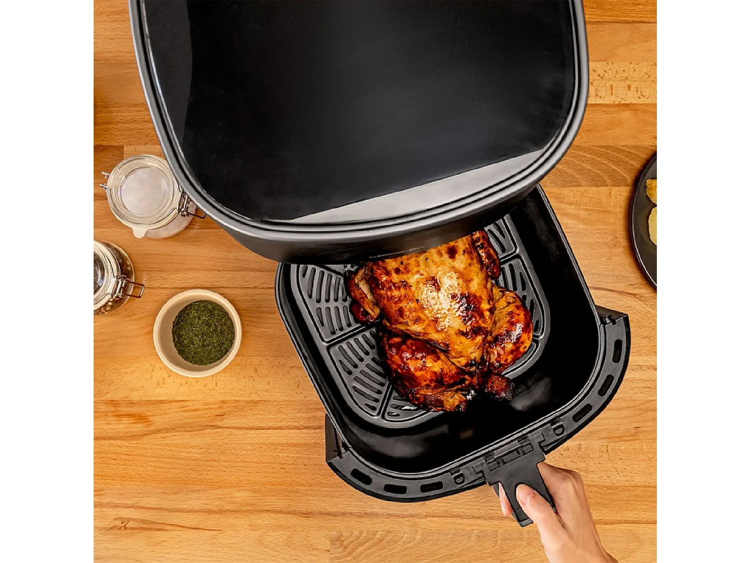 Cecotec Fritadeira dietética digital de 1700 W com 6,5 l de capacidade.