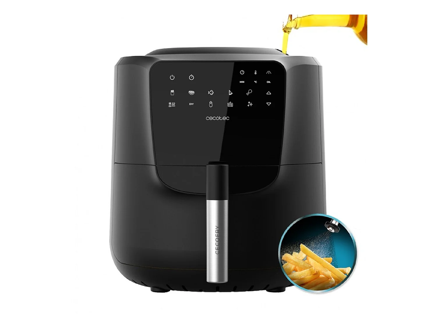 Friteuse sans huile Cecofry Rain Cecotec