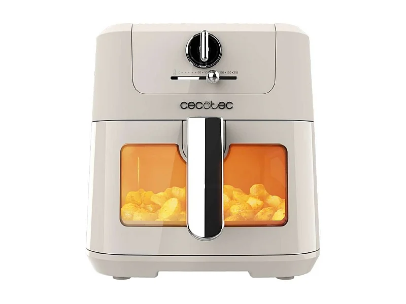 Cecotec Fritadeira dietética digital com capacidade de 5 l, design retro e tecnologia PerfectCook.