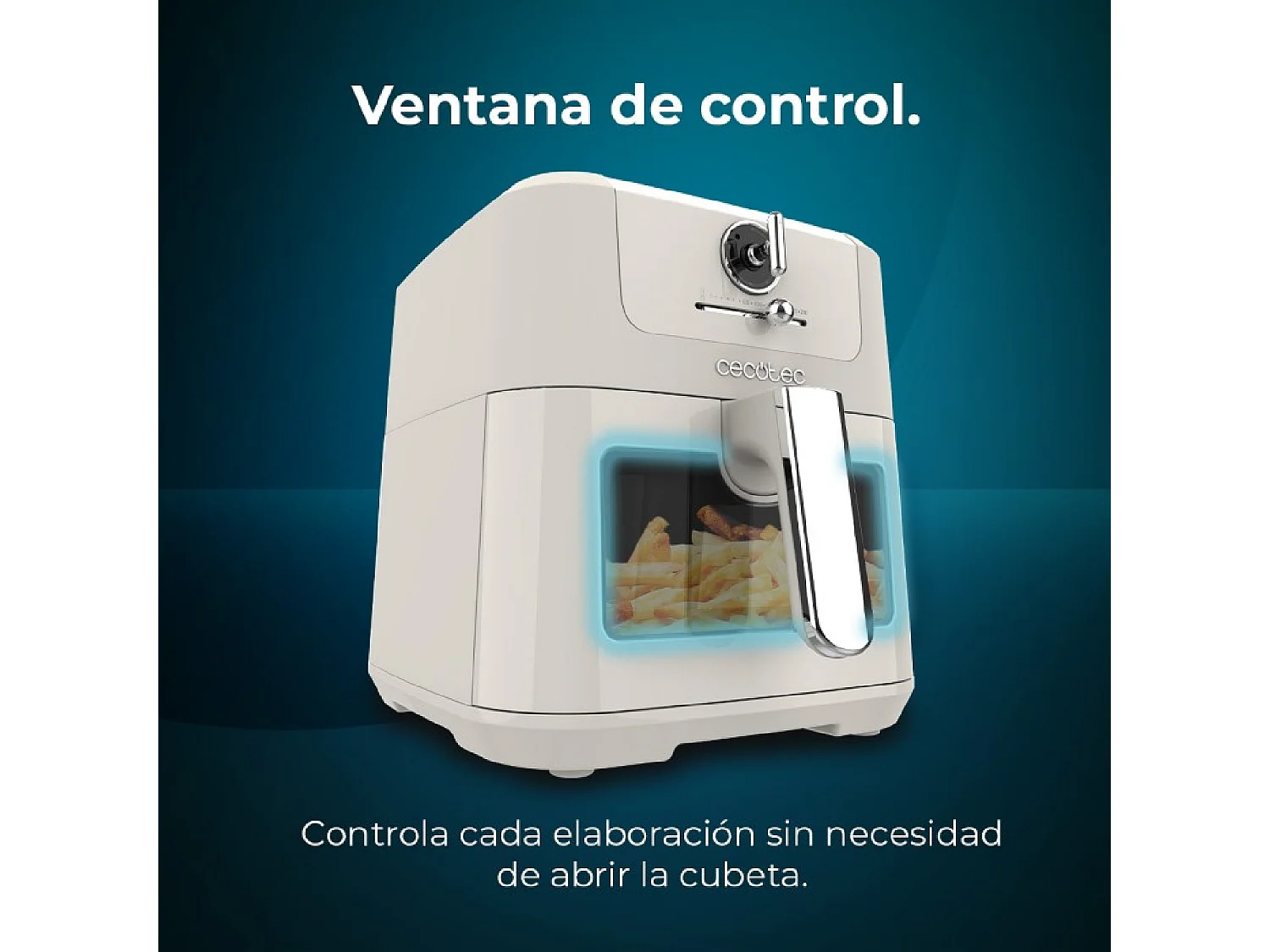 Friteuse sans huile Cecofry Antique 5000 Window Cecotec