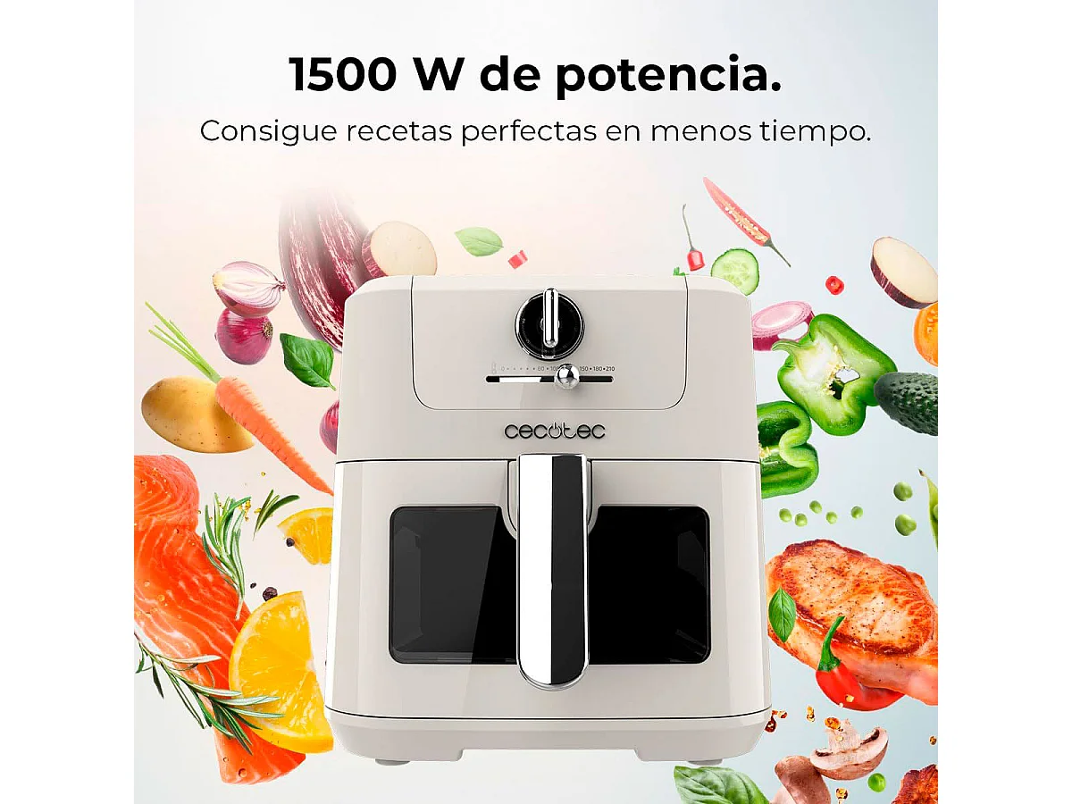 Friteuse sans huile Cecofry Antique 5000 Window Cecotec