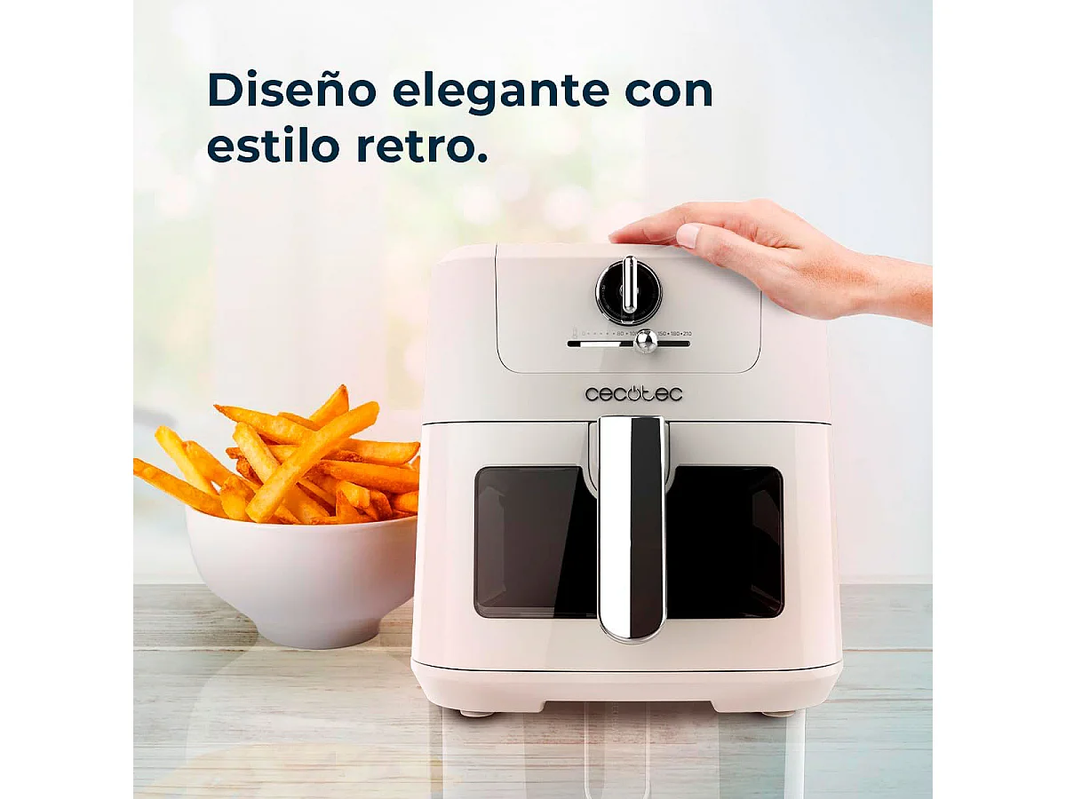 Friteuse sans huile Cecofry Antique 5000 Window Cecotec