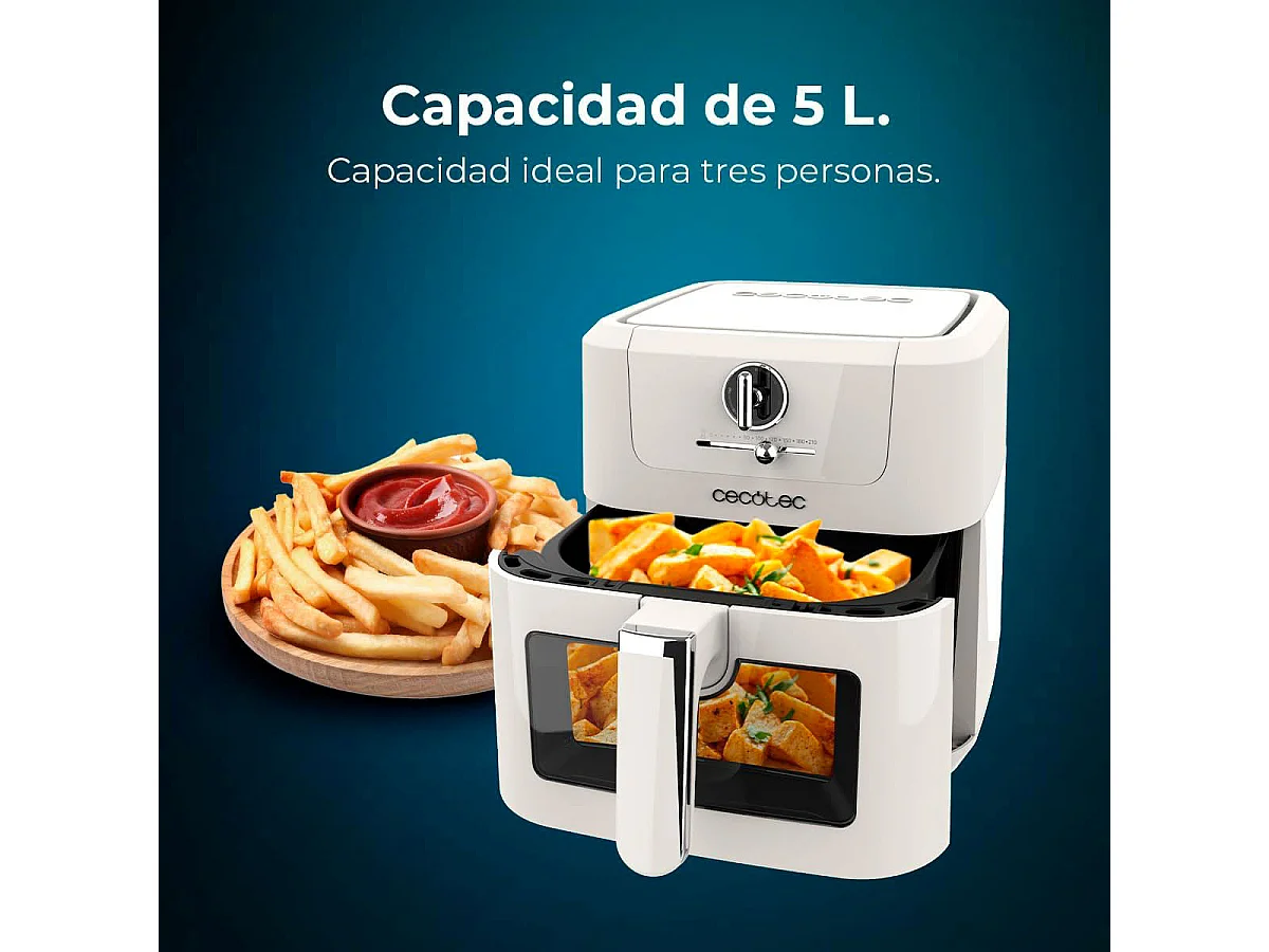Friggitrice ad aria Cecofry Antique 5000 Window Cecotec