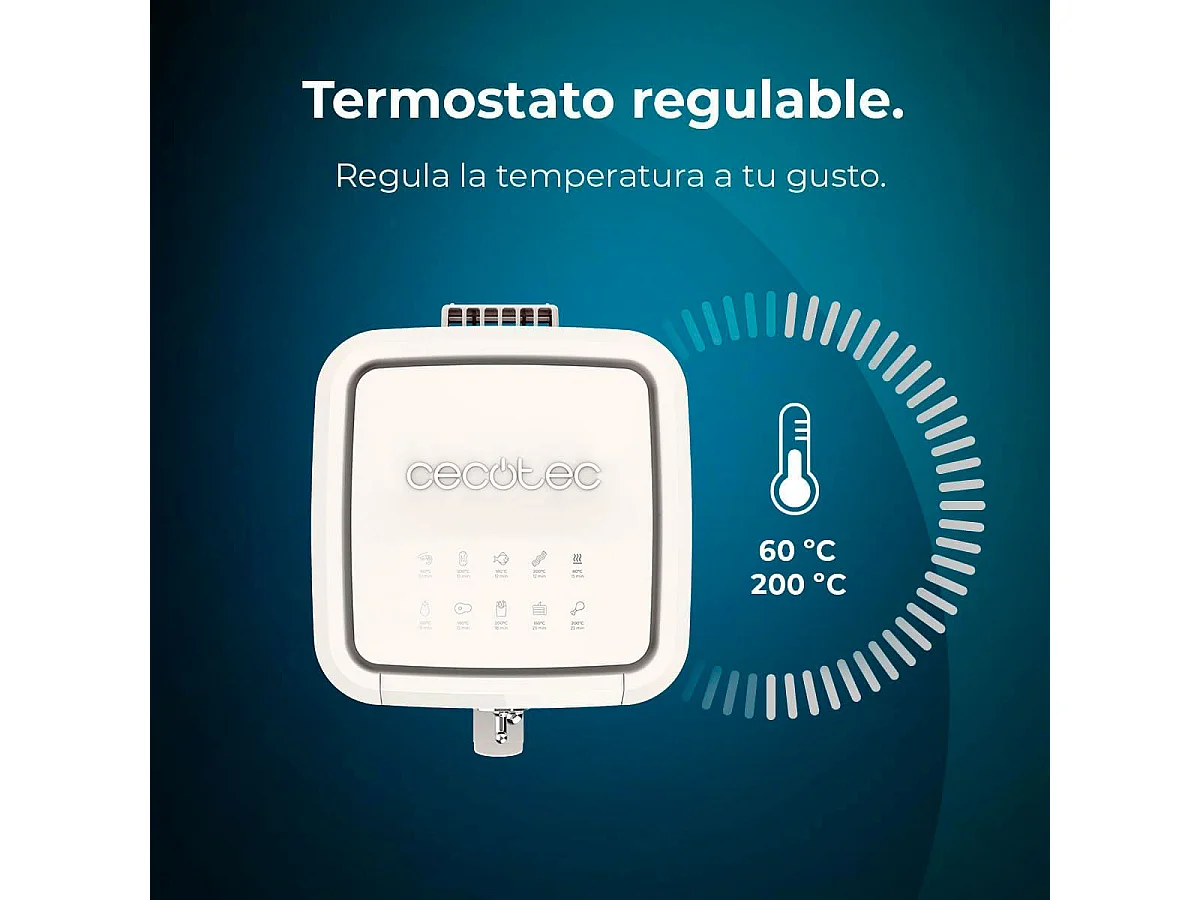 Friggitrice ad aria Cecofry Antique 5000 Window Cecotec