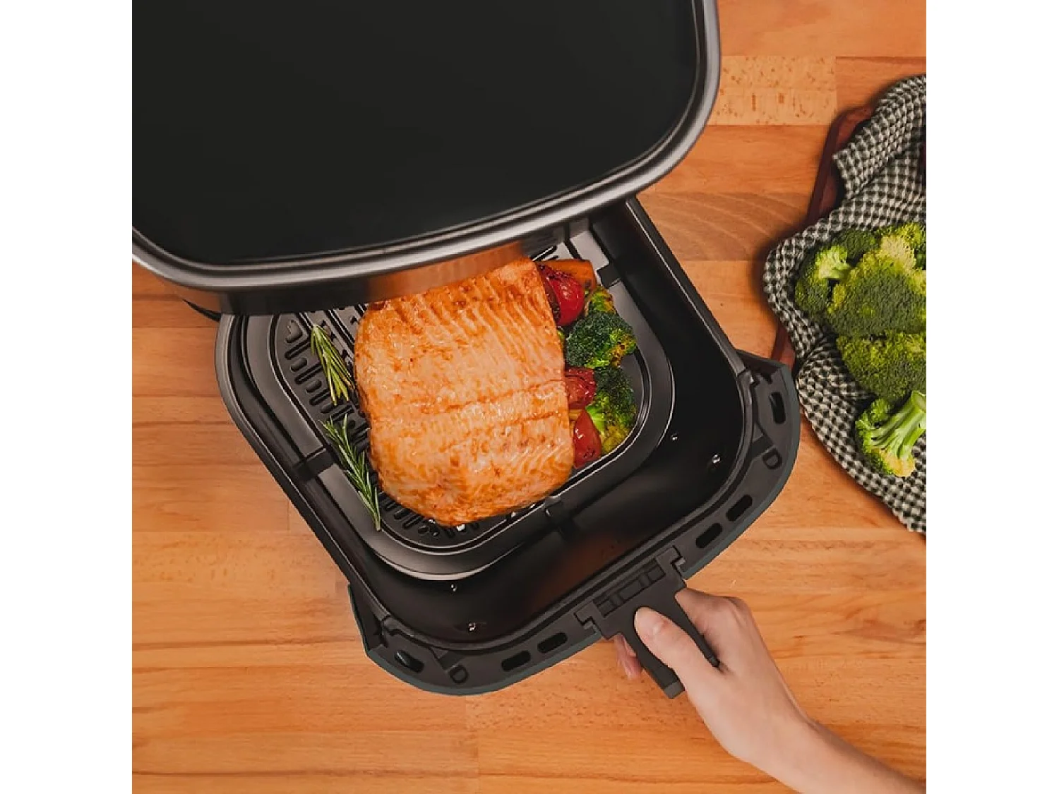 Cecotec Friteuse à Air sans Huile de 5,5 L Cecofry Fantastik 5500. 1500W.