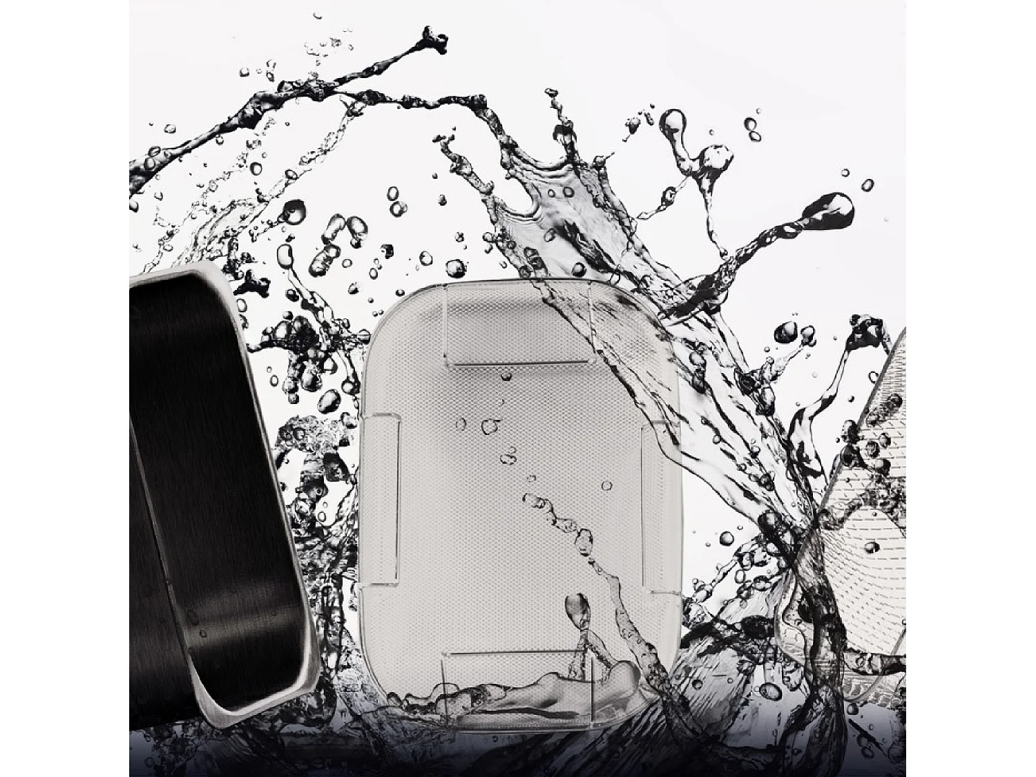 Freidora eléctrica CleanFry Infinity 3000 de Acero Inoxidable, 3 litros de Capacidad de Aceite, Filtro OilCleaner, 2400 W, Temporizador de 30 Minutos.