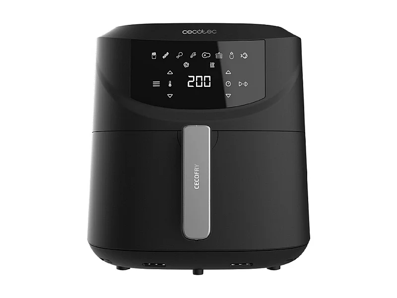 Freidora sin aceite Cecotec Cecofry Absolute 7600 7,6L 2000W 8 modos negro