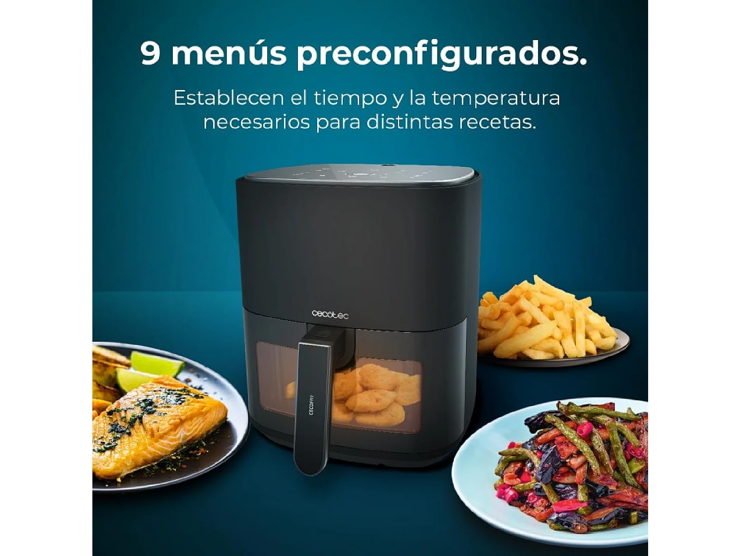 Friggitrice ad aria Cecofry Fantastik Window 5500 Cecotec