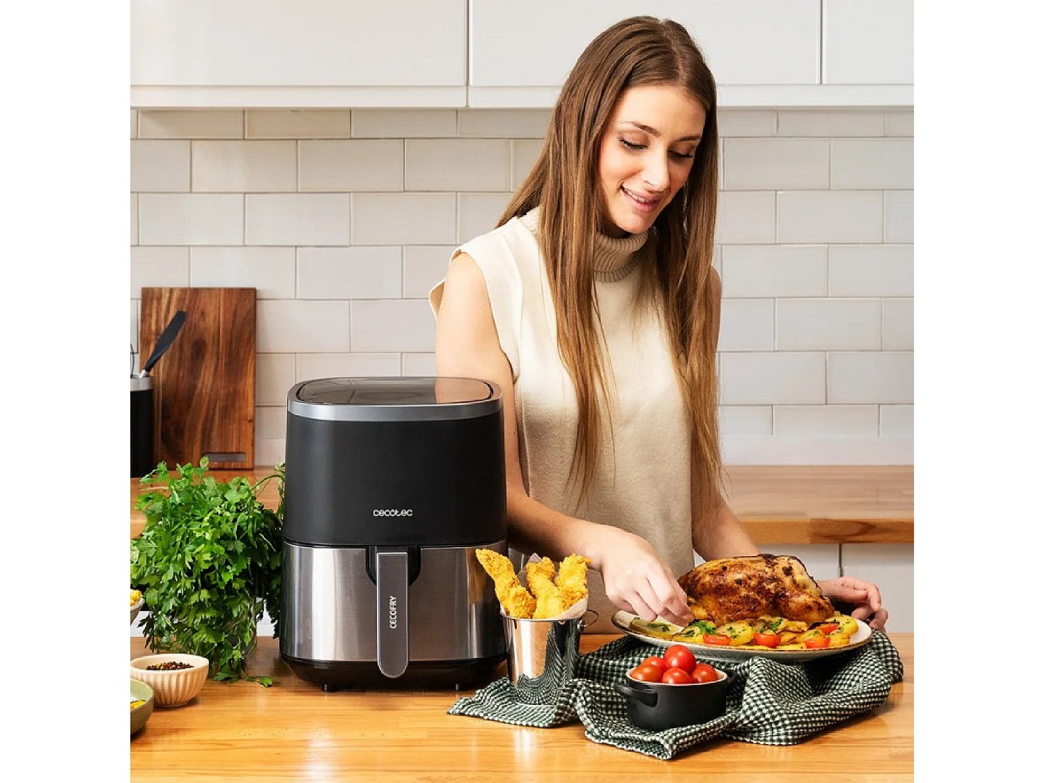 Friggitrice ad aria Cecofry Fantastik Inox 4000 Cecotec