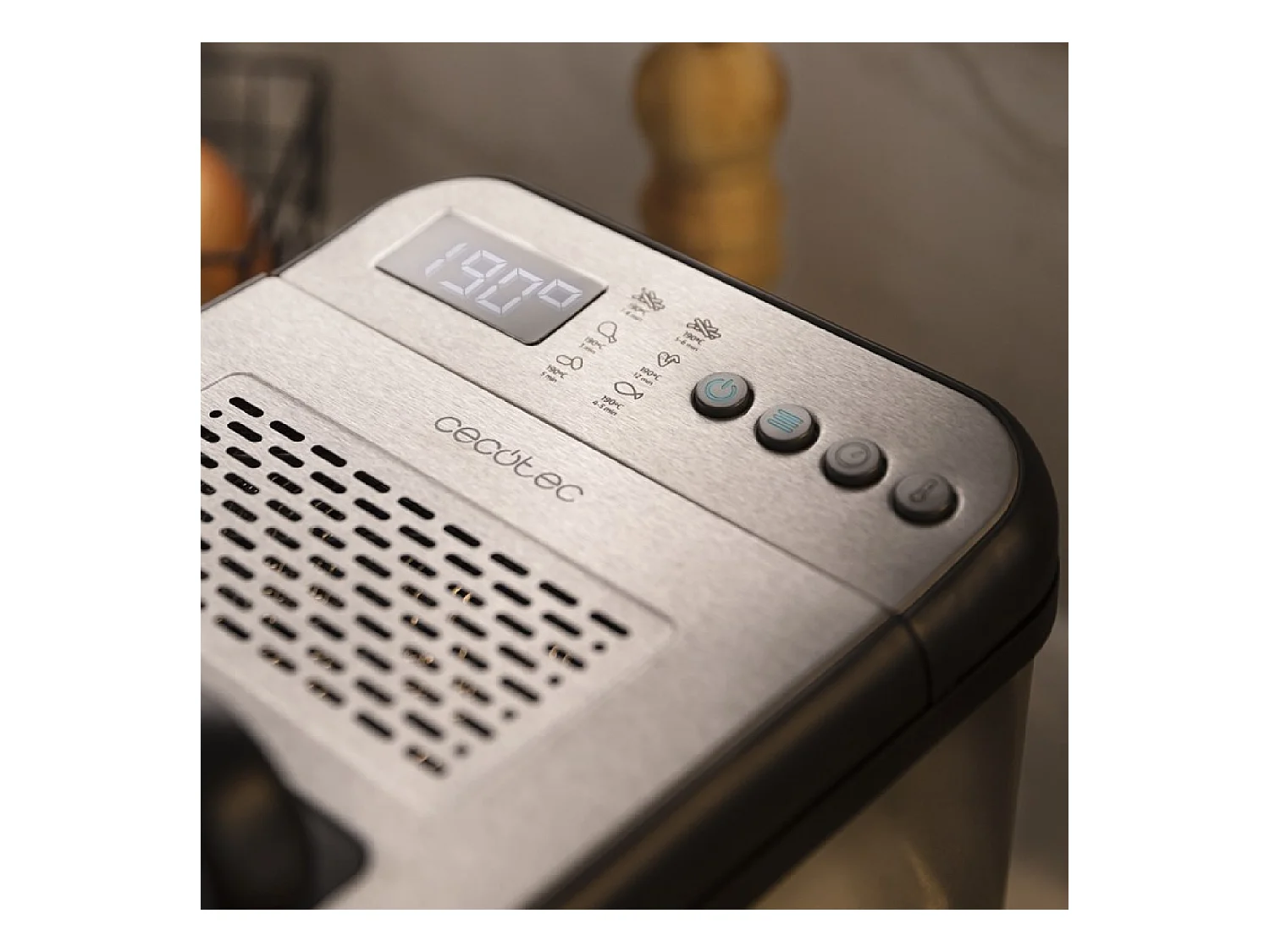 Freidora Cecotec Cleanfry Luxury 4000 3270W 4,2L inox