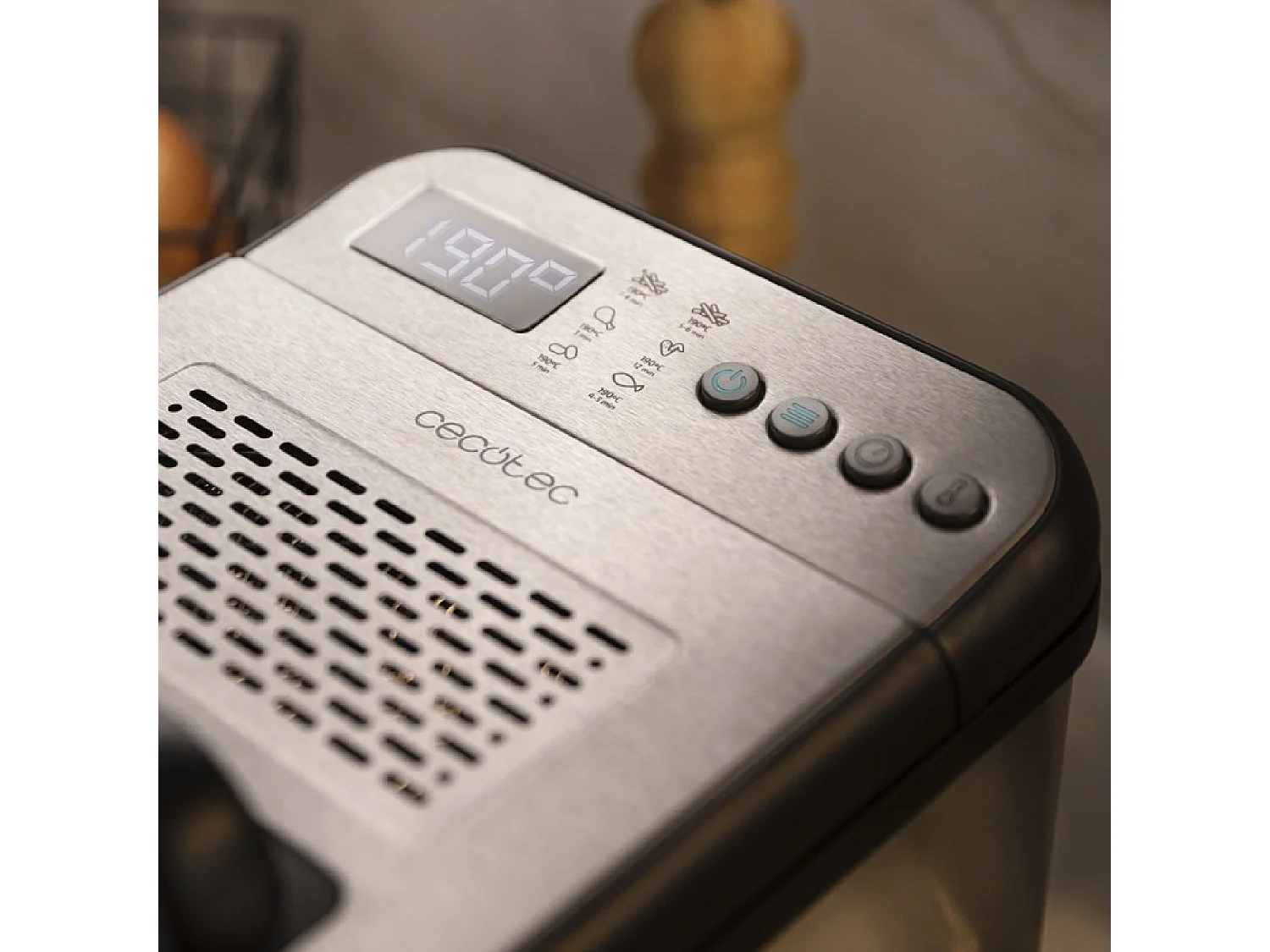 Freidora Cecotec Cleanfry Luxury 4000 3270W 4,2L inox