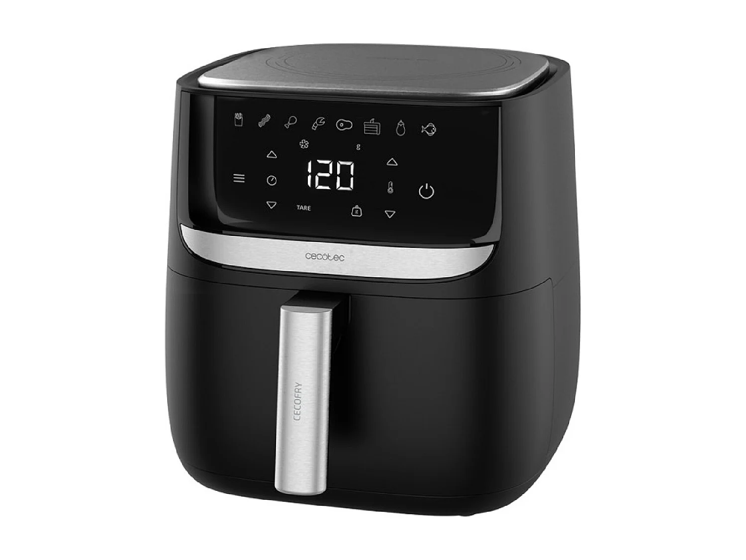 Freidora de aire Cecotec Cecofry Advance Precision 1700W 5,5L negro