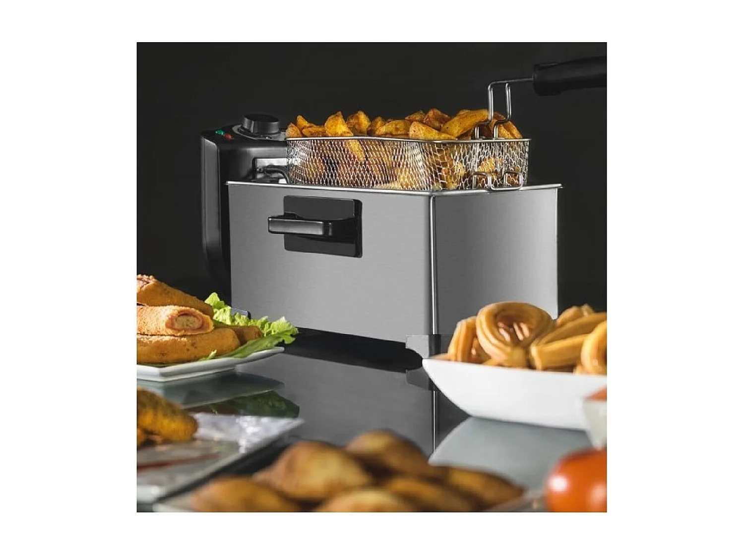 Freidora Cecotec CleanFry 3L Full Inox 2000 W