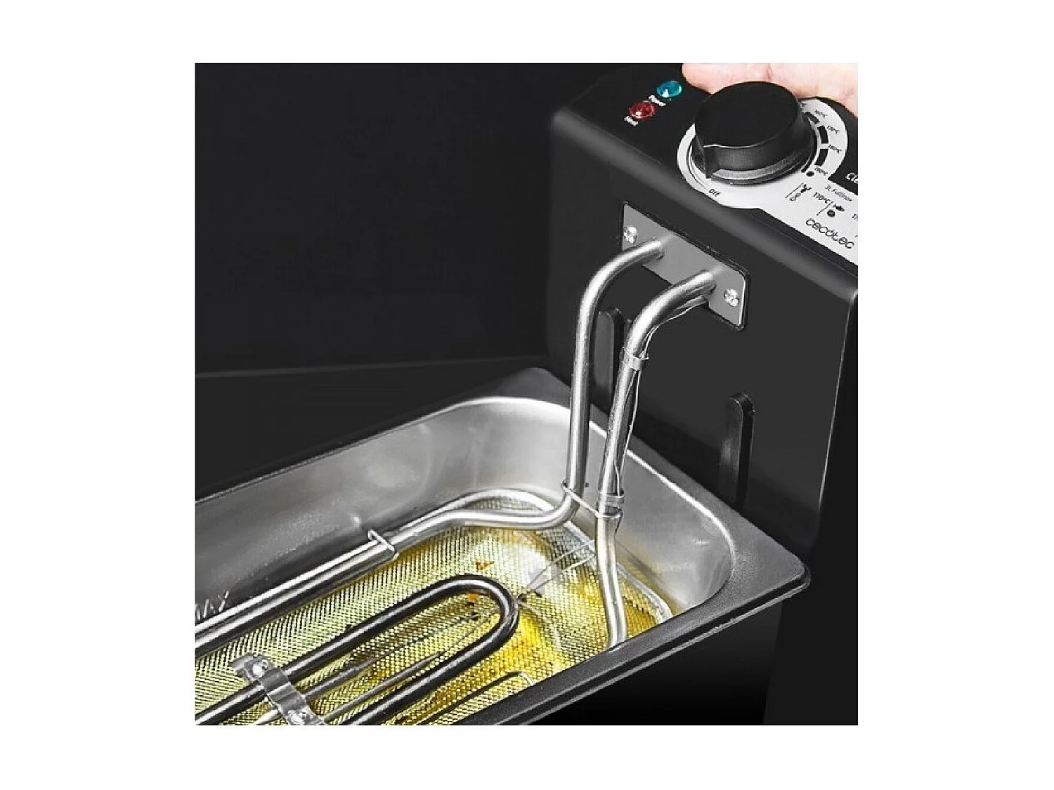 Freidora Cecotec CleanFry 3L Full Inox 2000 W