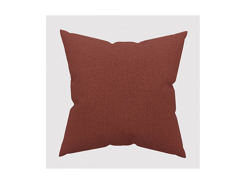 Cojín decorativo 45x45 cm Eclipse ladrillo, de Soleil d'ocre