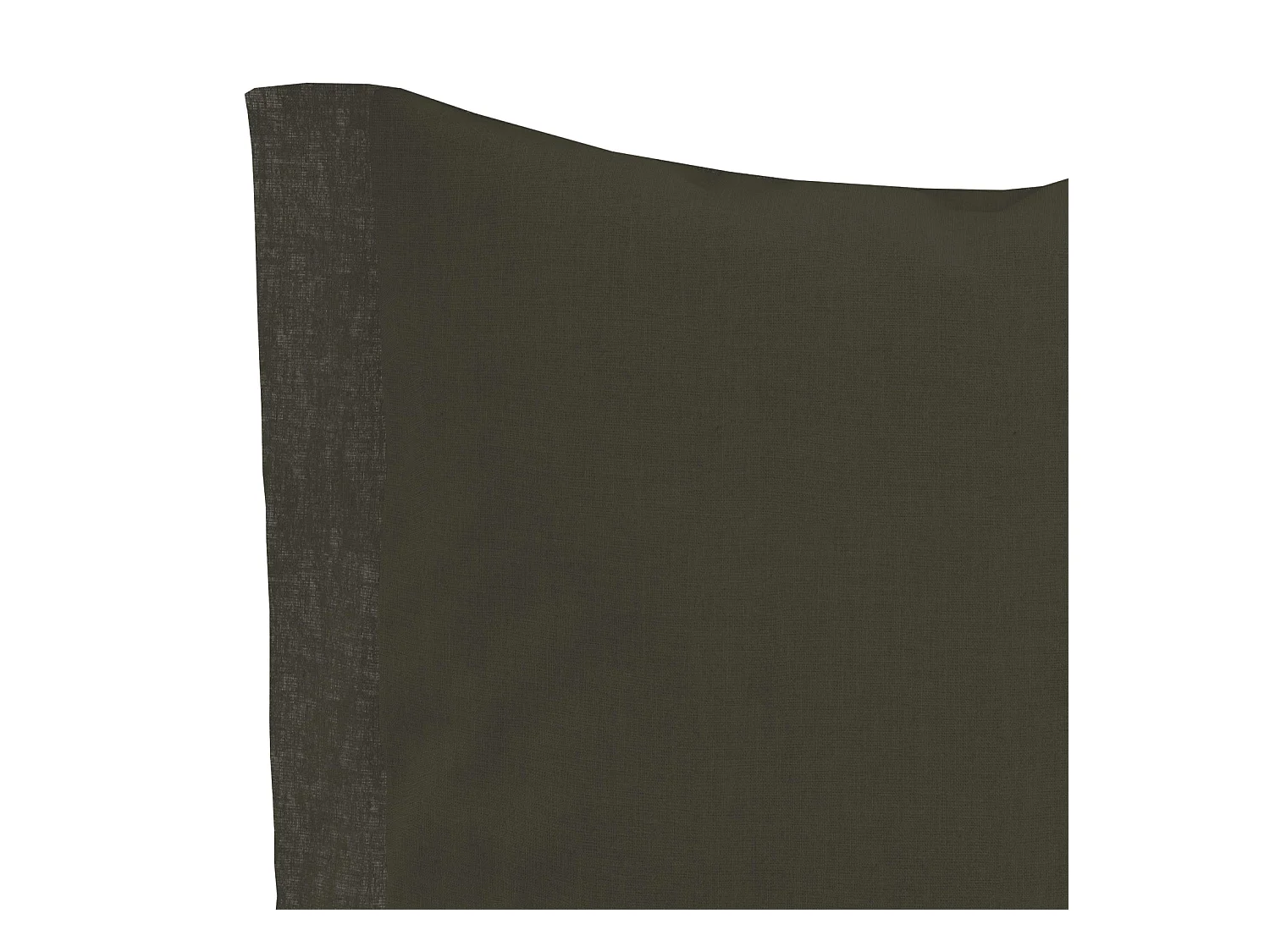 Juego de funda nórdica de microfibra 3D 240x220 cm GAIA negro, de Soleil d'Ocre