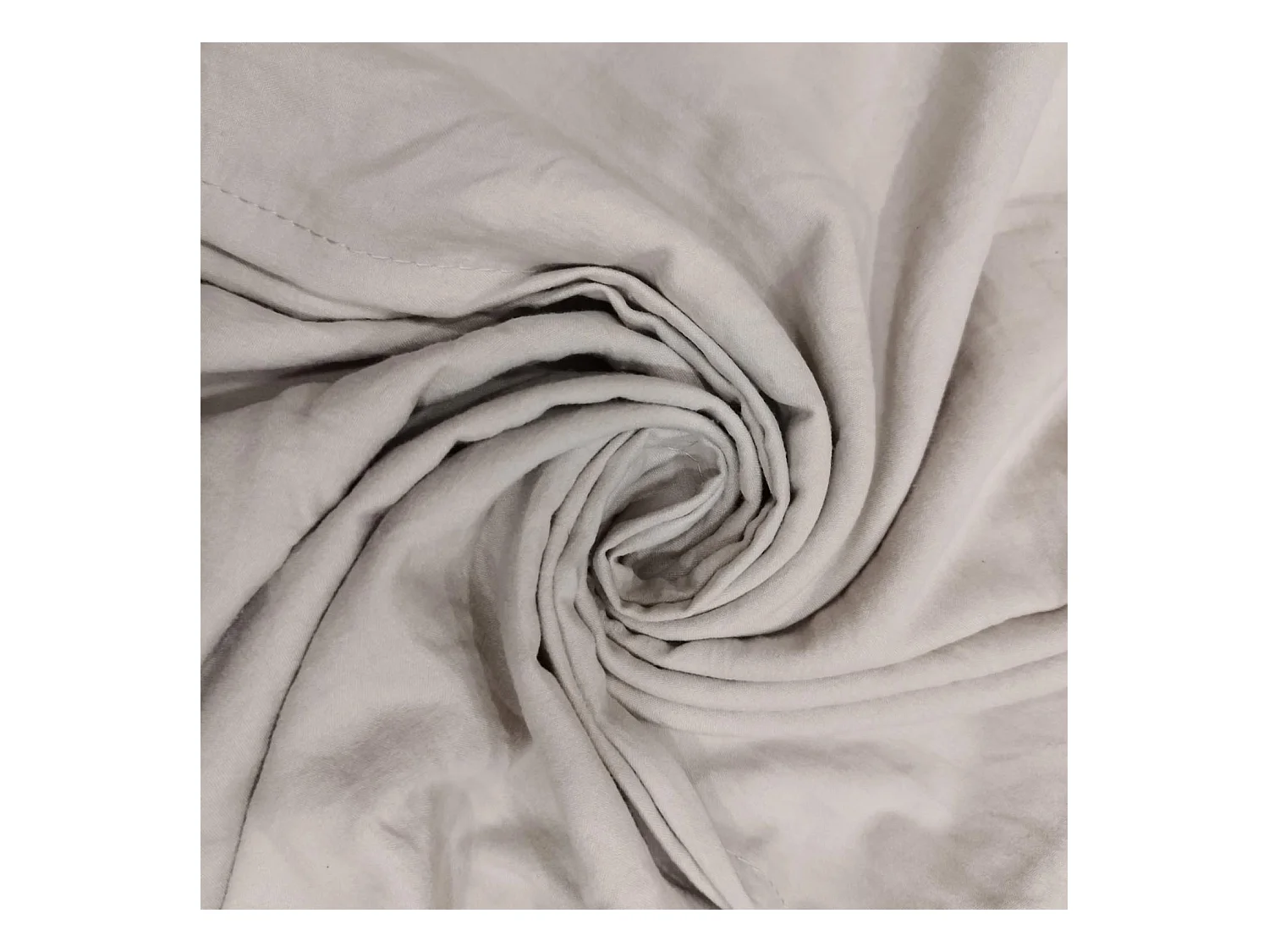 Set funda nórdica de microfibra lavada 260x240 cm BOHEME lino, por Intemporel