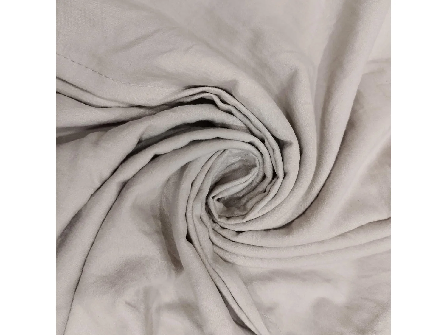 Set funda nórdica de microfibra lavada 260x240 cm BOHEME lino, por Intemporel